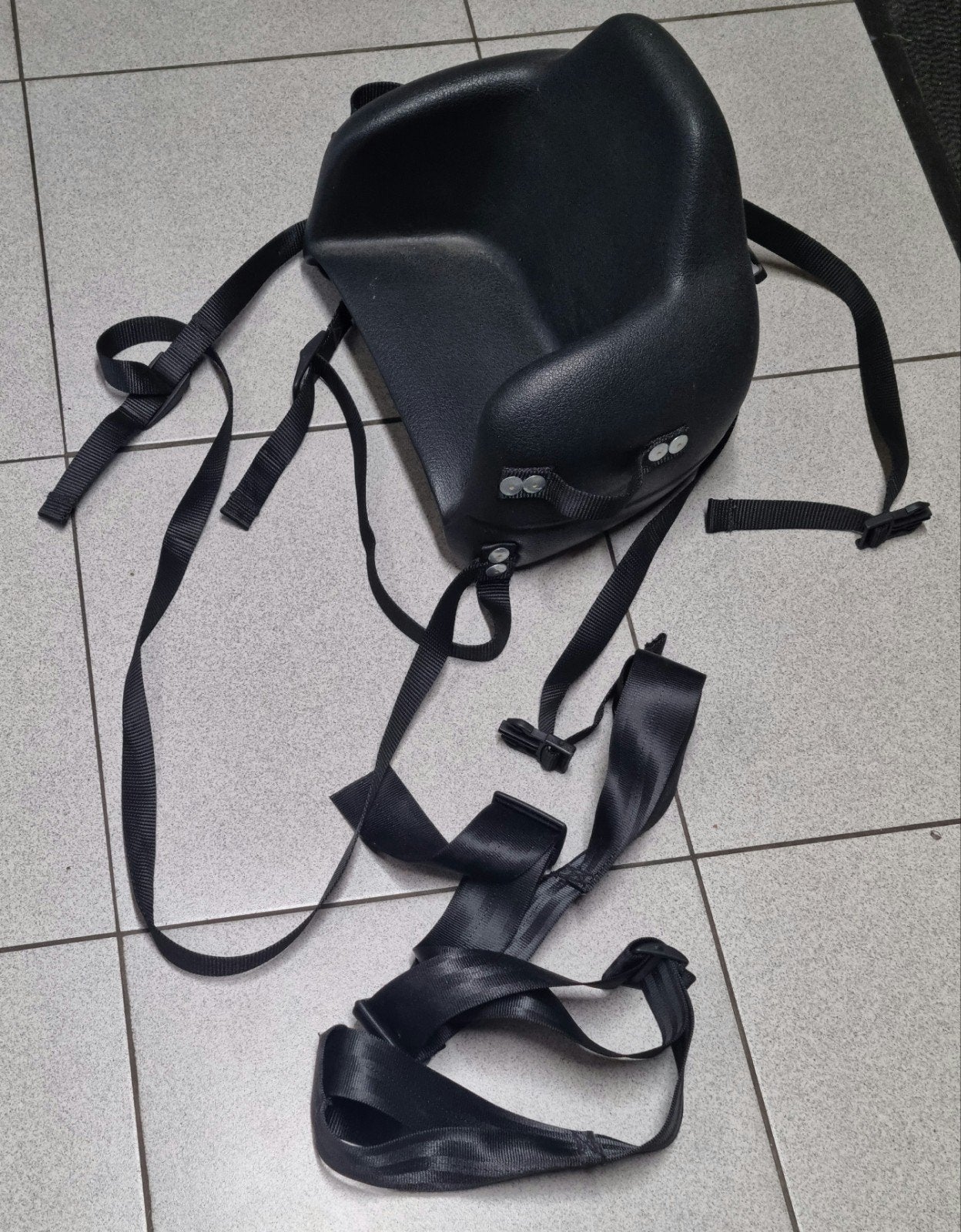 Kinderzitje voor scooter of motor - Veilig en gebruikt, Fietsen en Brommers, Ophalen, Gebruikt, Overige typen