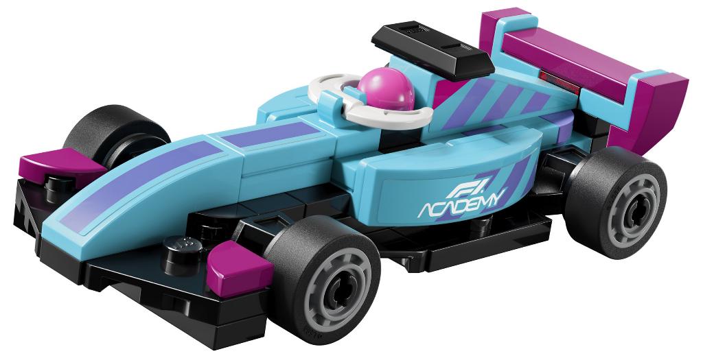 LEGO Speed Mini F1 Academy auto PolyBag 58 delig, Ophalen of Verzenden, Nieuw, Complete set, Lego