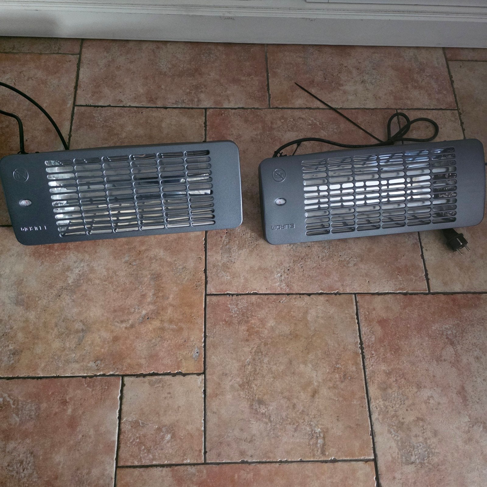 2x Eurom Golden 2000 Amber Smart terrasverwarmer, Ophalen, Gebruikt, Minder dan 30 cm, Overige typen