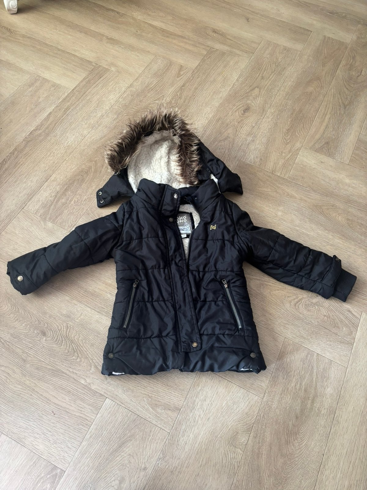 Warme winterjas Koko Noko, Ophalen of Verzenden, Gebruikt, Jongen of Meisje, Jas