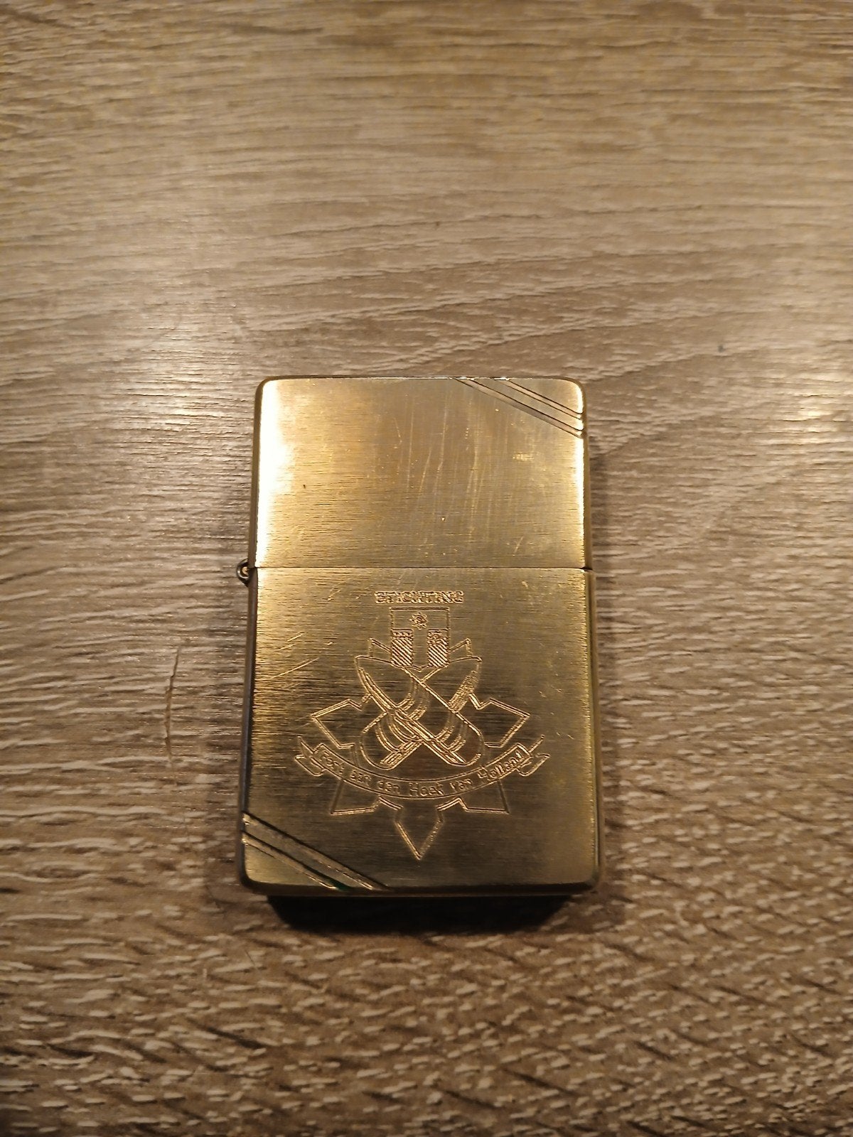 zippo stichting fort aan den hoek van Holland, Ophalen of Verzenden, Aansteker