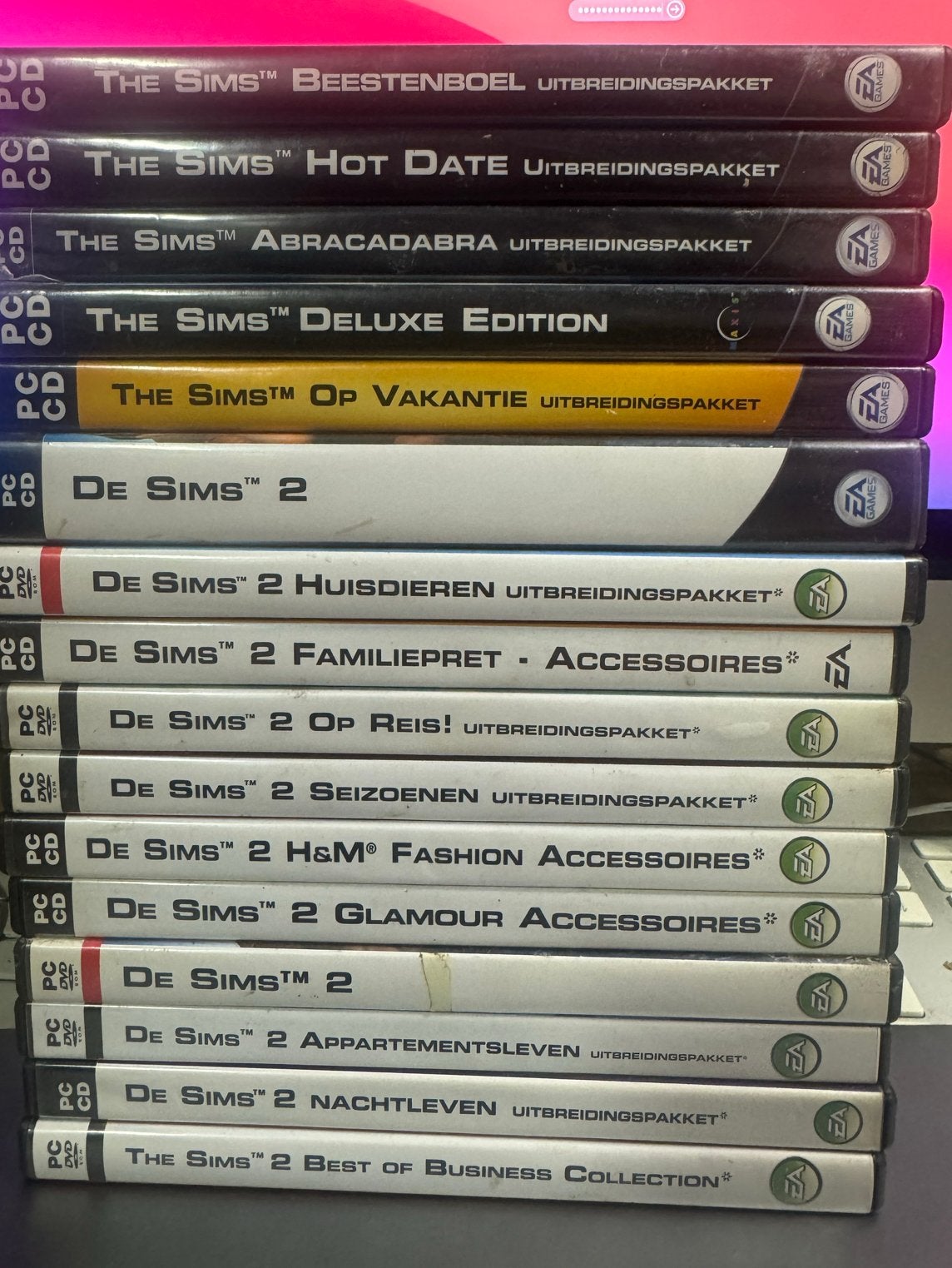 Complete De Sims PC Collectie - 16 Originele Games & Uitbrei, Spelcomputers en Games, Gebruikt, 1 speler, Ophalen of Verzenden