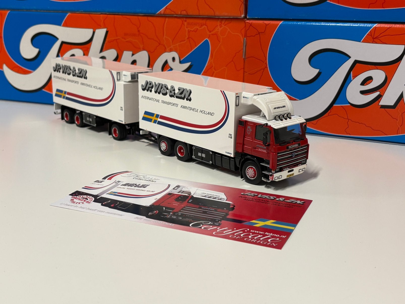 Tekno JP Vis, Ophalen of Verzenden, Zo goed als nieuw, Bus of Vrachtwagen, Tekno