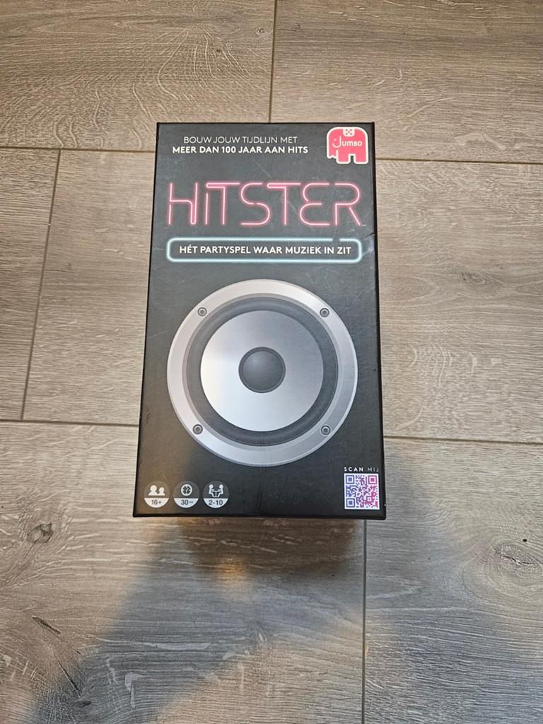 Hitster - Het partygame waar muziek in zit - Nieuw!, Vijf spelers of meer, Ophalen of Verzenden, Nieuw, Jumbo