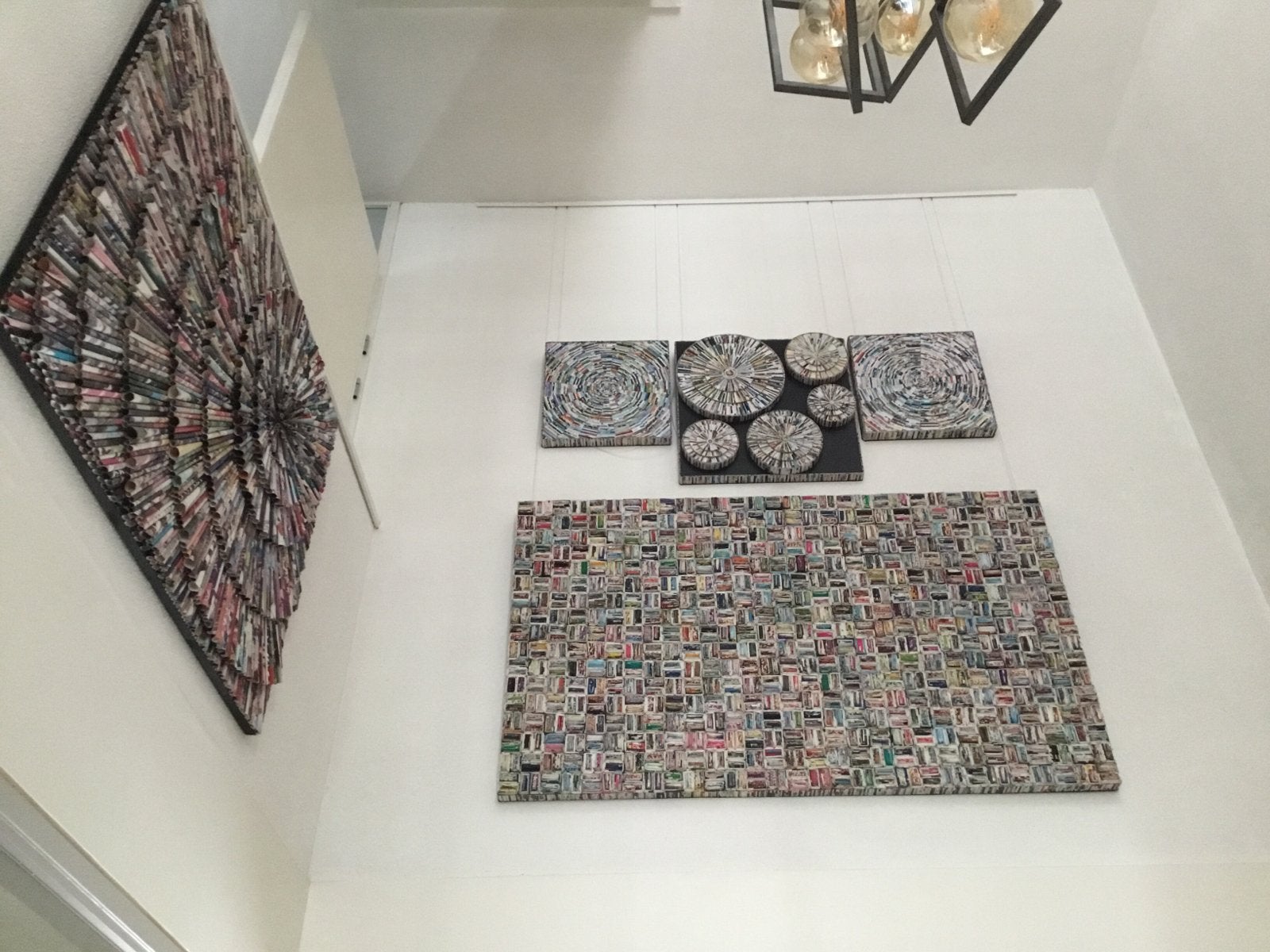 5 Unieke handgemaakte kunstwerken, Antiek en Kunst, Ophalen of Verzenden