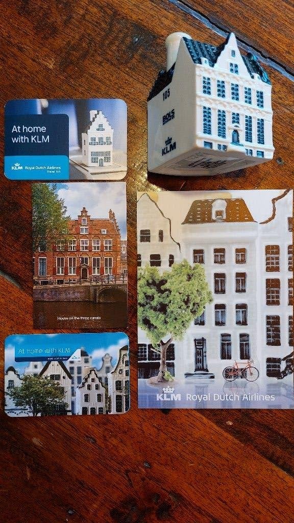 KLM huisje 105 Oudezijds Voorburgwal 249, A'dam koop of ruil, Ophalen of Verzenden, Nieuw, 81 t/m 91, Gevuld