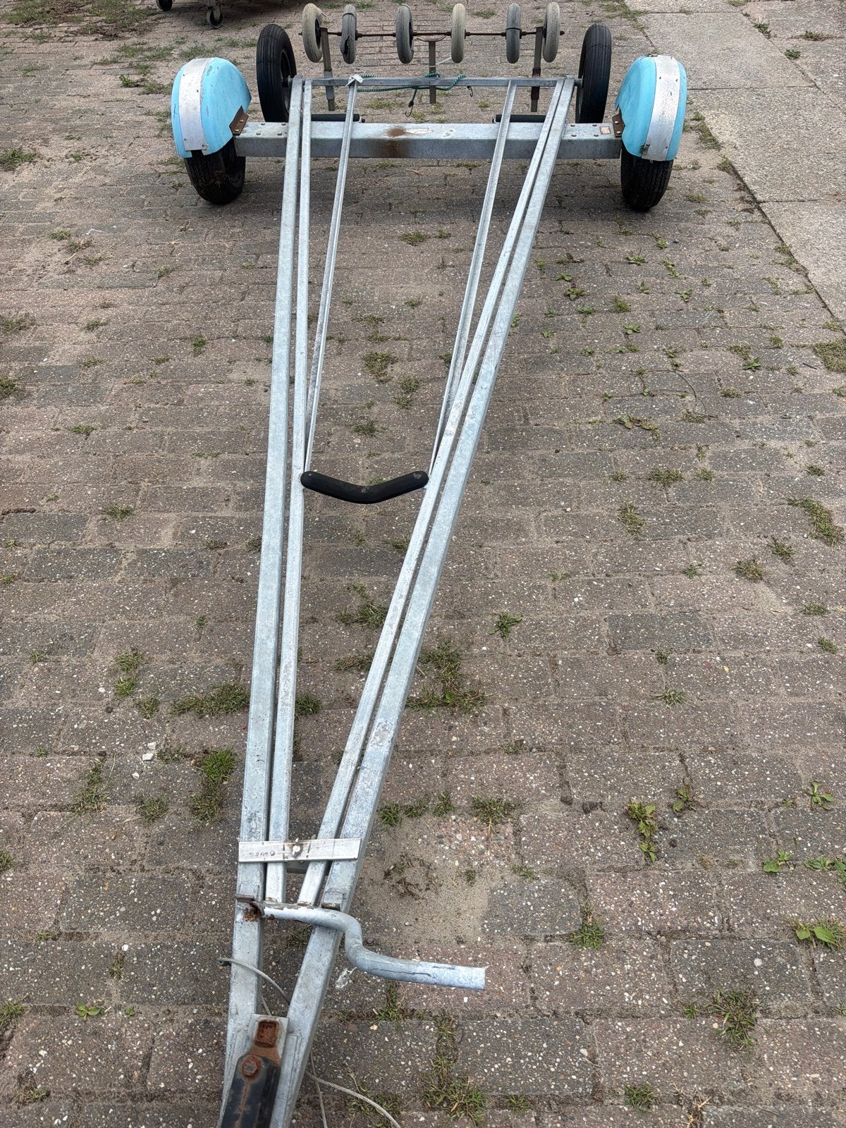 Gebruikte boottrailer met rollen voor kleine boten, Ophalen, Gebruikt, Overige typen