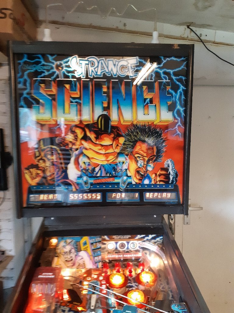 Flipperkast Strange Science, Ophalen, Gebruikt, Elektronisch, Bally