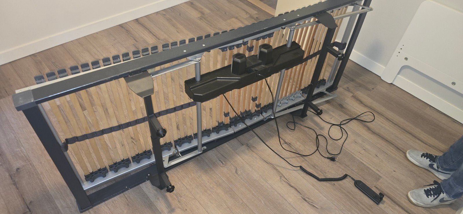Swisssence bedbodem 2x 80 cm elektrisch verstelbaar, Ophalen, Verstelbaar, Tweepersoons, 80 cm