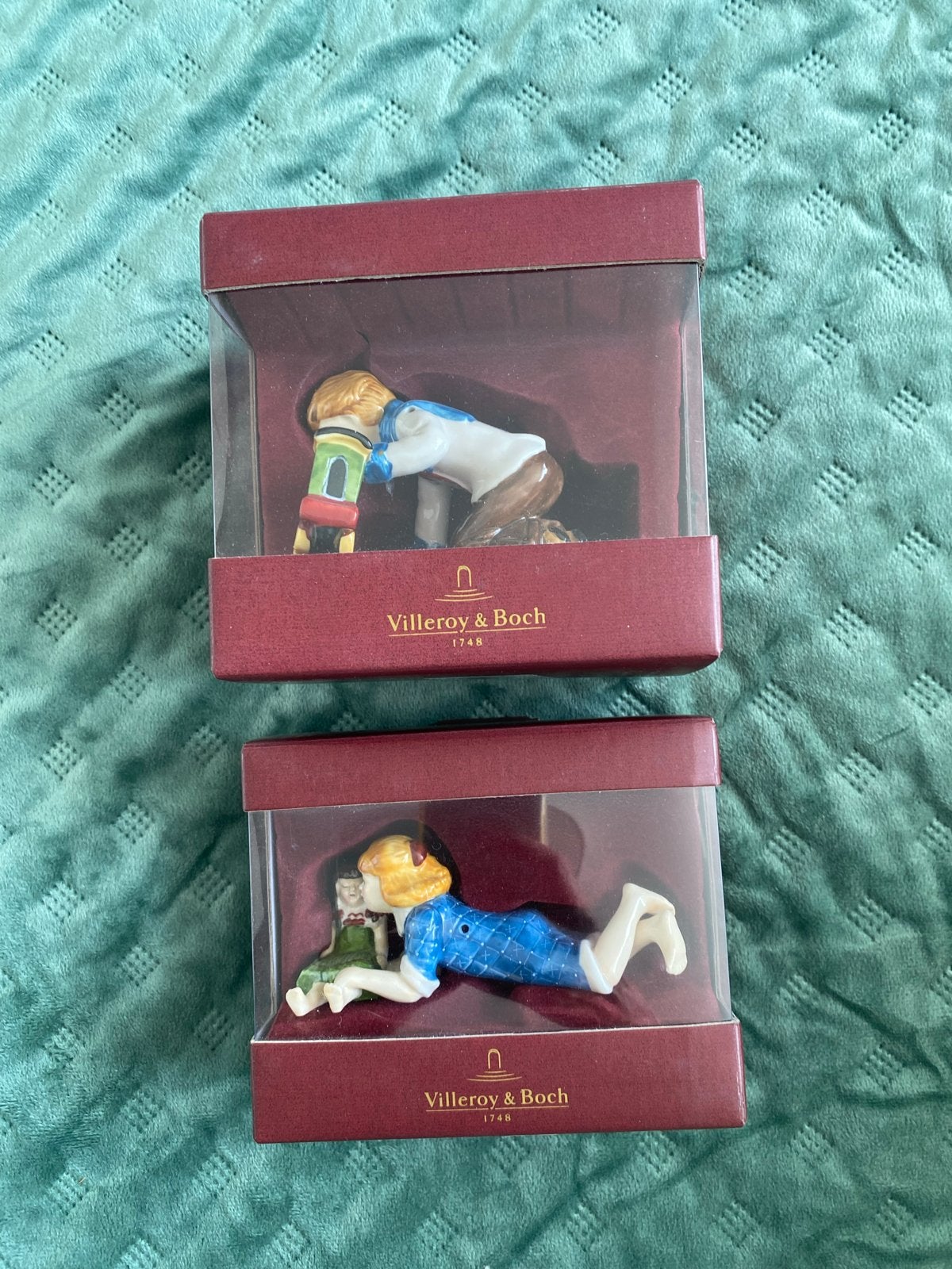 Villeroy & Boch Christmas Joy beeldjes (2 stuks), Ophalen of Verzenden, Nieuw
