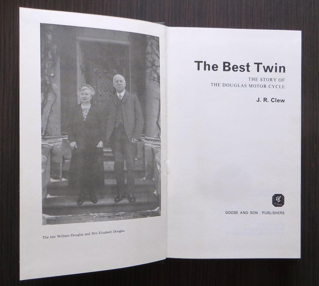 The Best Twin - Douglas Motorcycle (Jeff Clew) - 1974, Verzenden, Gelezen, Merk of Model