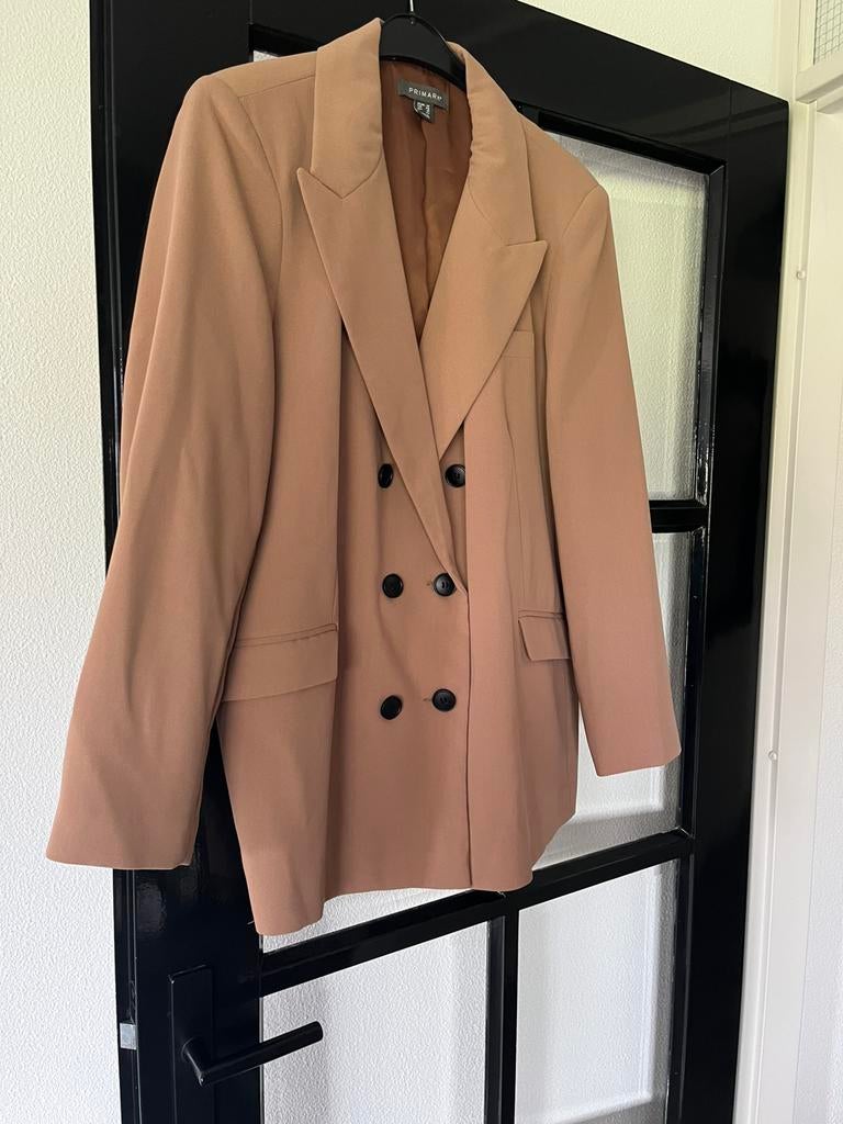 Prachtige blazer, maat 48, Bruin, Maat 46/48 (XL) of groter, Ophalen of Verzenden, Zo goed als nieuw