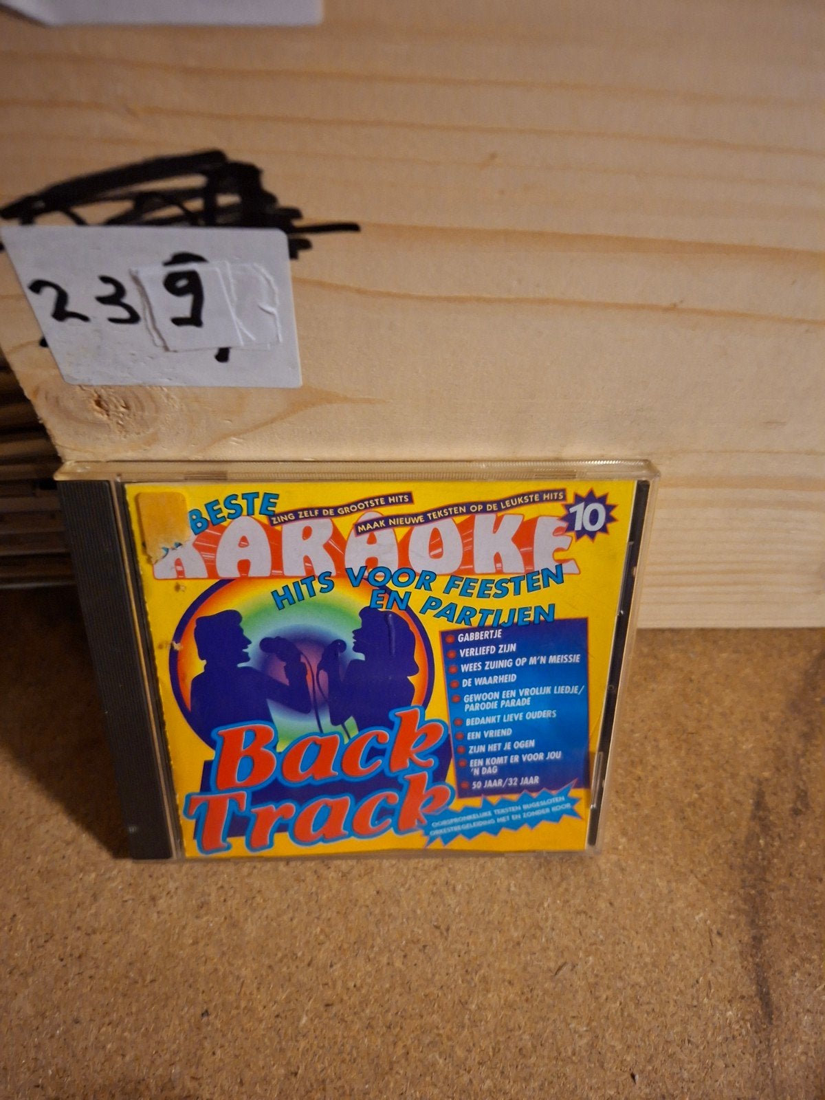 Back Track Karaoke CD - Hits voor feesten en partijen, Ophalen of Verzenden
