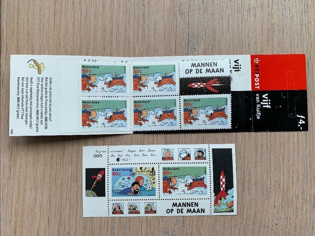 Kuifje kaarten en postzegels, Ophalen of Verzenden, Kuifje, Zo goed als nieuw, Gebruiksvoorwerp