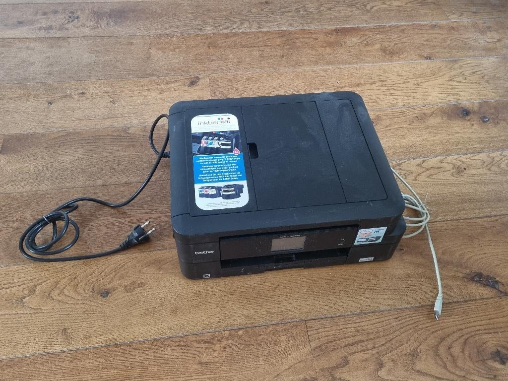 Kleurenprinter, Computers en Software, Printers, Inkjetprinter, All-in-one, Zo goed als nieuw, Brother