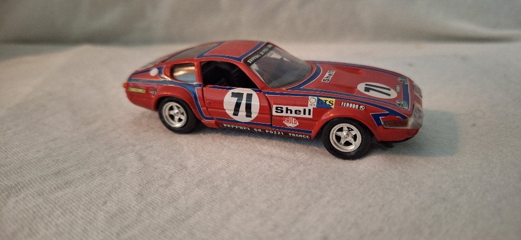 Ferrari 365 GTB 4 Daytona Le mans 1974, Hobby en Vrije tijd, Modelauto's | 1:43, Ophalen of Verzenden, Zo goed als nieuw, Auto