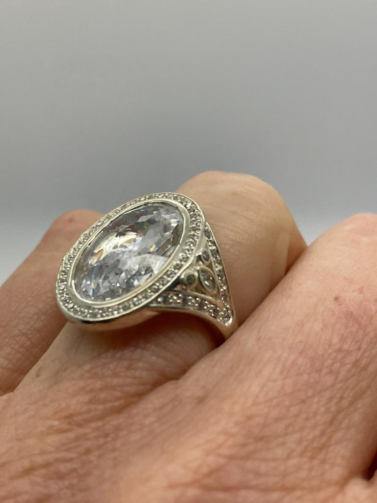 D958 Prachtige zilveren Thomas Sabo ring maat 16,5, Ophalen of Verzenden, Kleiner dan 17, X, Dame