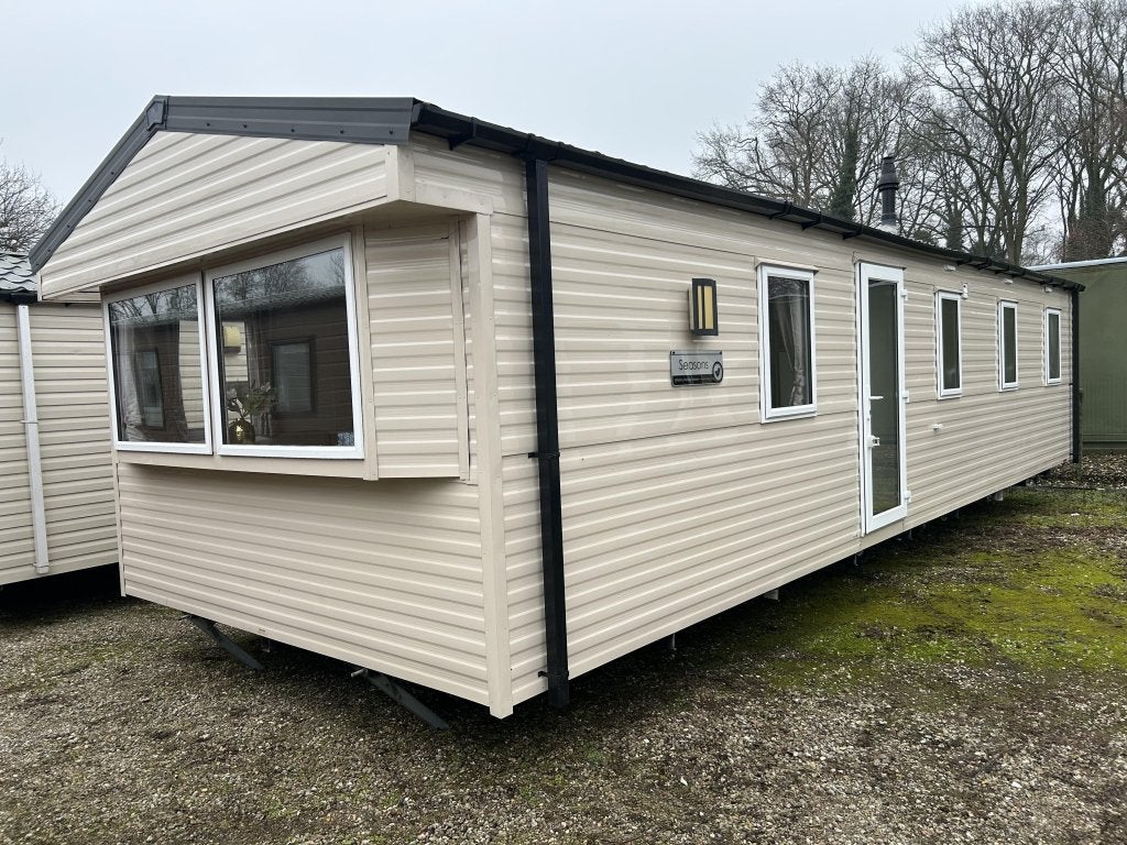 Willerby Seasons 3slpk, CV, DGlas, Nieuwstaat, Caravans en Kamperen, Stacaravans, Tot en met 6