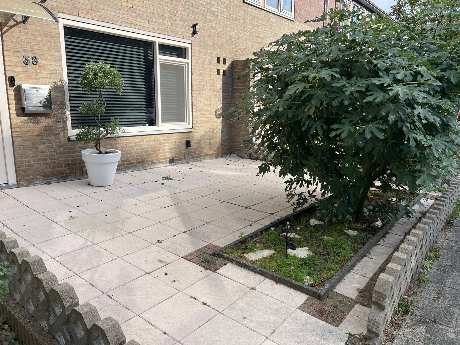 Betontegels 40x40 cm - Ideaal voor terras of pad, Tuin en Terras, Ophalen, Gebruikt, 10 m² of meer, Beton