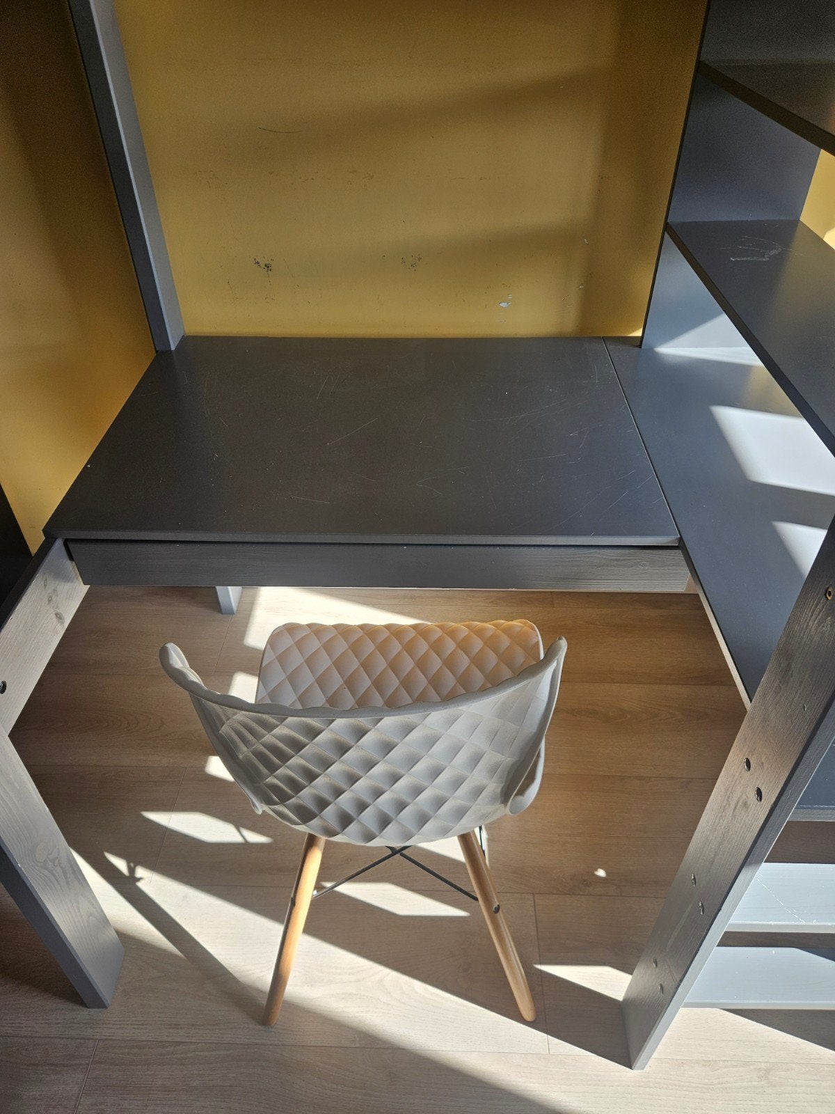 Foto 7 van Stapelbed/hoogslaper (Nous kids Wehkamp)bureau + bank bed