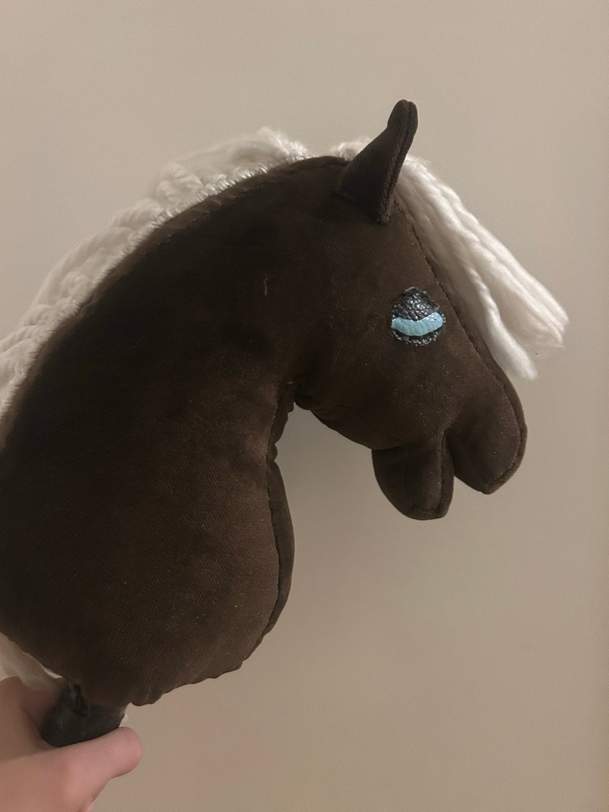 Hobbyhorse met halster en teugels, Ophalen of Verzenden, Zo goed als nieuw, Jongen of Meisje