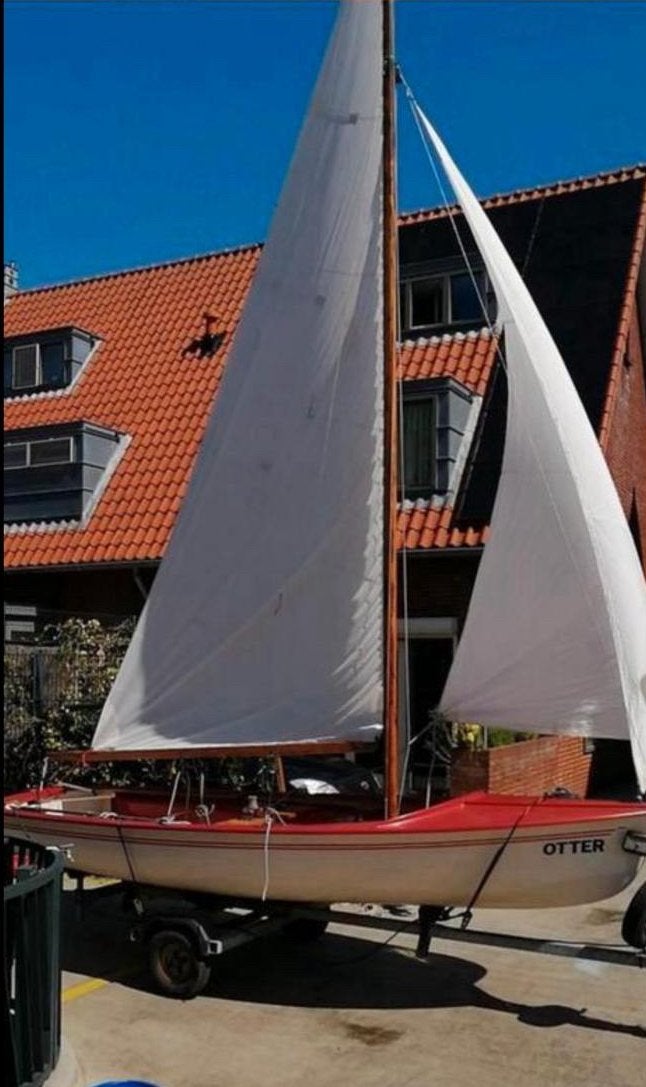 Stern open zeilboot, Watersport en Boten, Bootonderdelen, Ophalen, Gebruikt, Zeilboot