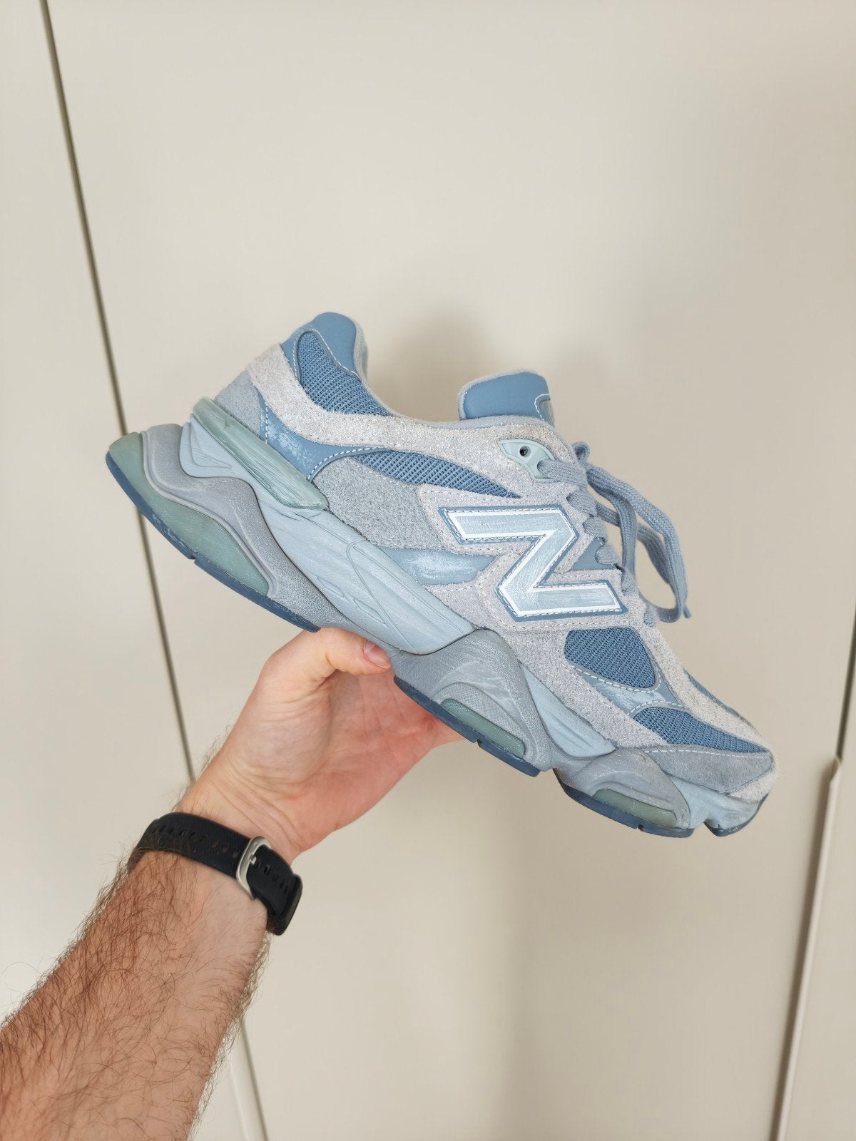 New Balance 9060 U9060IB Maat 44 Blauw/Grijs Sneakers, New Balance, Blauw, Ophalen of Verzenden, Sneakers of Gympen