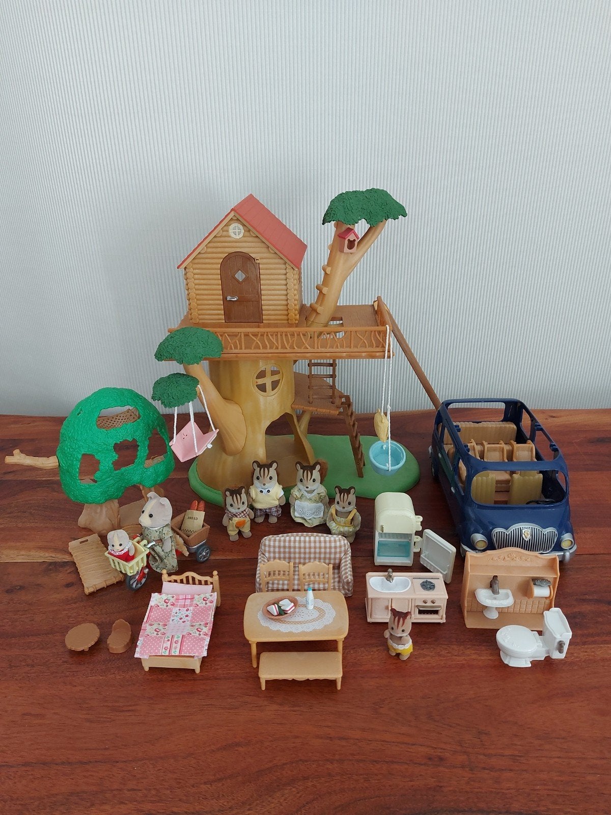 Sylvanian families pakket, Ophalen of Verzenden, Zo goed als nieuw, Poppenhuis