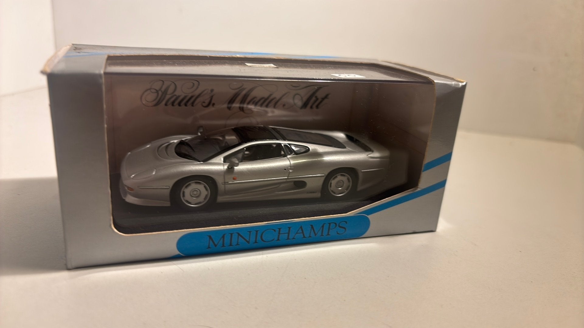 Jaguar xj220 minichamps 1.43, Auto, Ophalen of Verzenden, MiniChamps, A