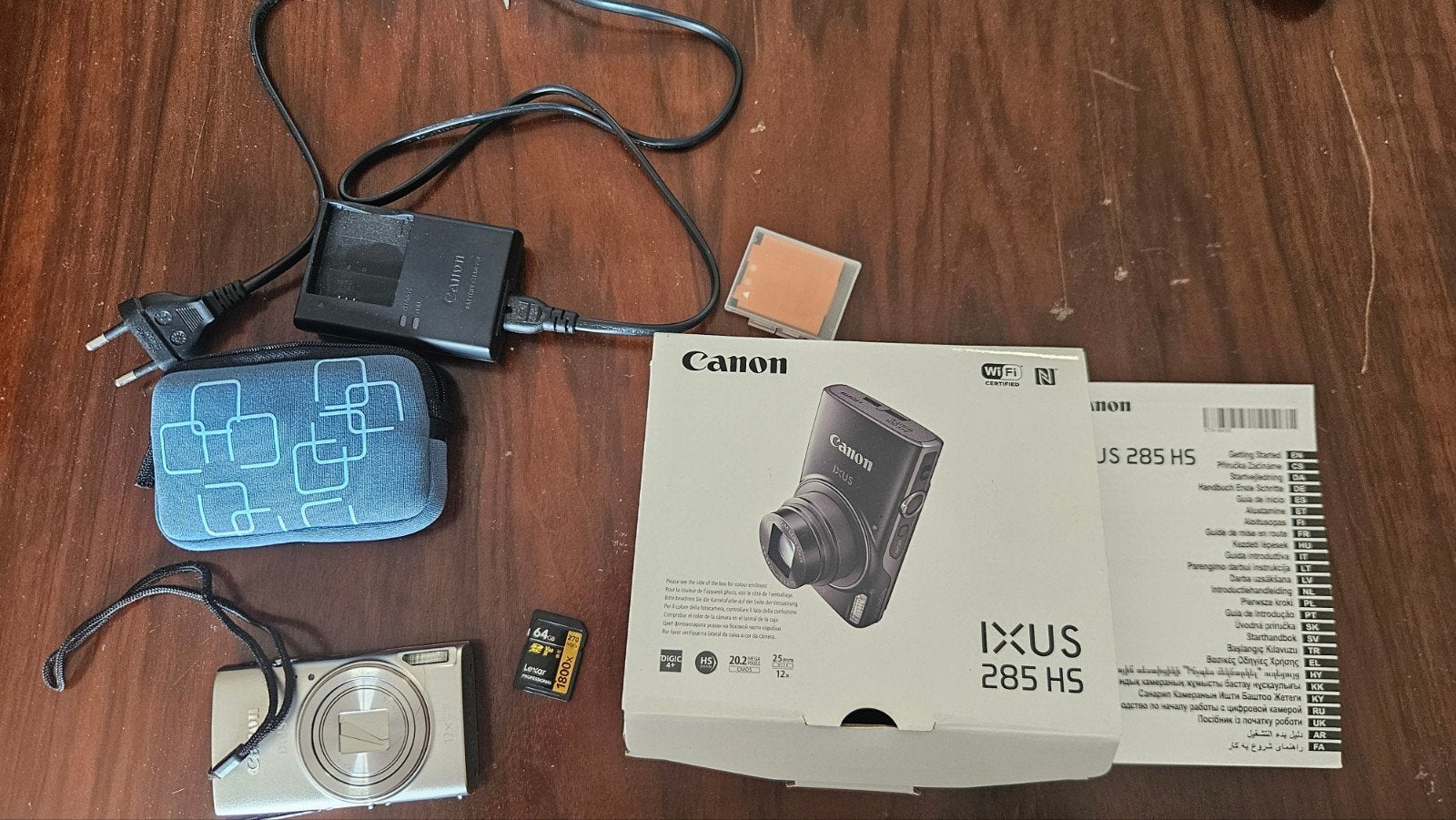 Canon IXUS 285 HS compactcamera, Ophalen, Canon, Ingebouwde flitser, Zo goed als nieuw