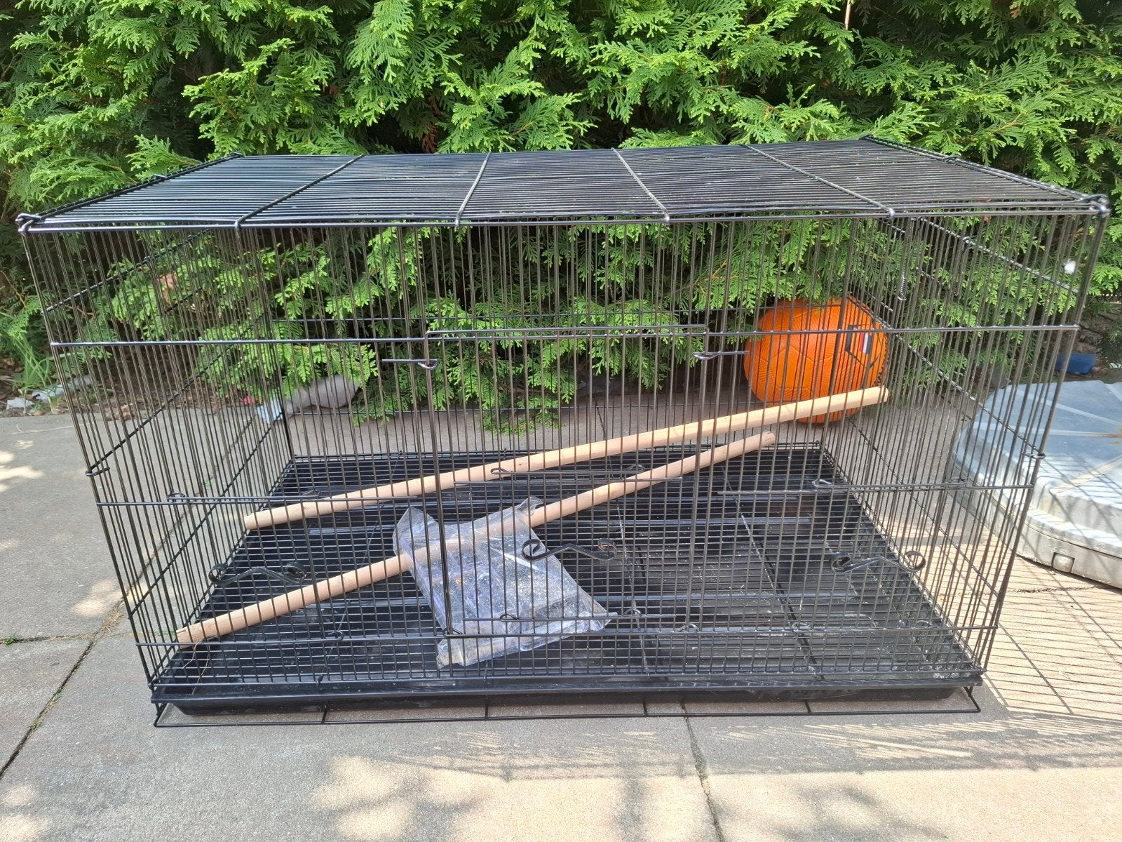 nieuwe vogelkooi, Ophalen, Nieuw, Metaal, Vogelkooi