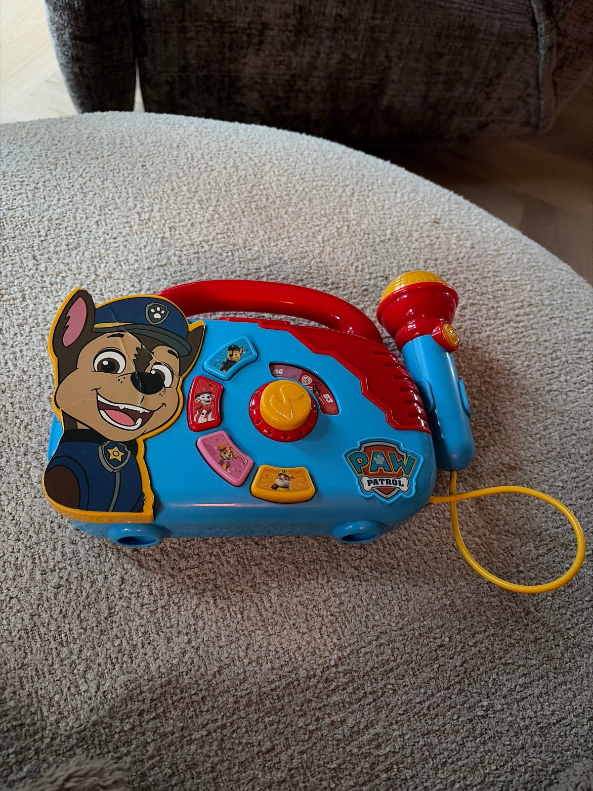 Paw Patrol Karaoke Machine met Microfoon - Zo goed als nieuw, Ophalen, Gebruikt, Jongen of Meisje