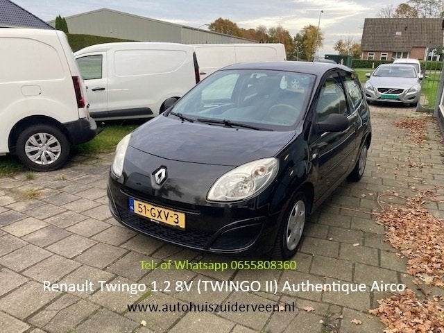 Renault Twingo 1.2 8V (TWINGO II) Authentique Airco, Auto's, Elektrische ramen, Gebruikt, 31 €/maand, 4 cilinders