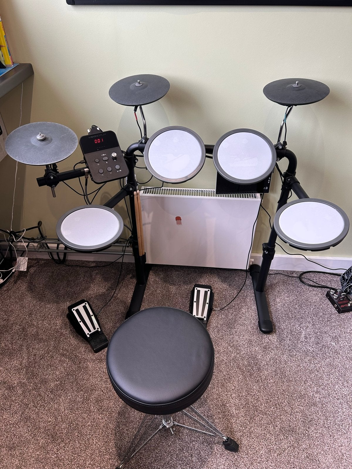 Gear4music Visiondrum Elektronisch Drumstel