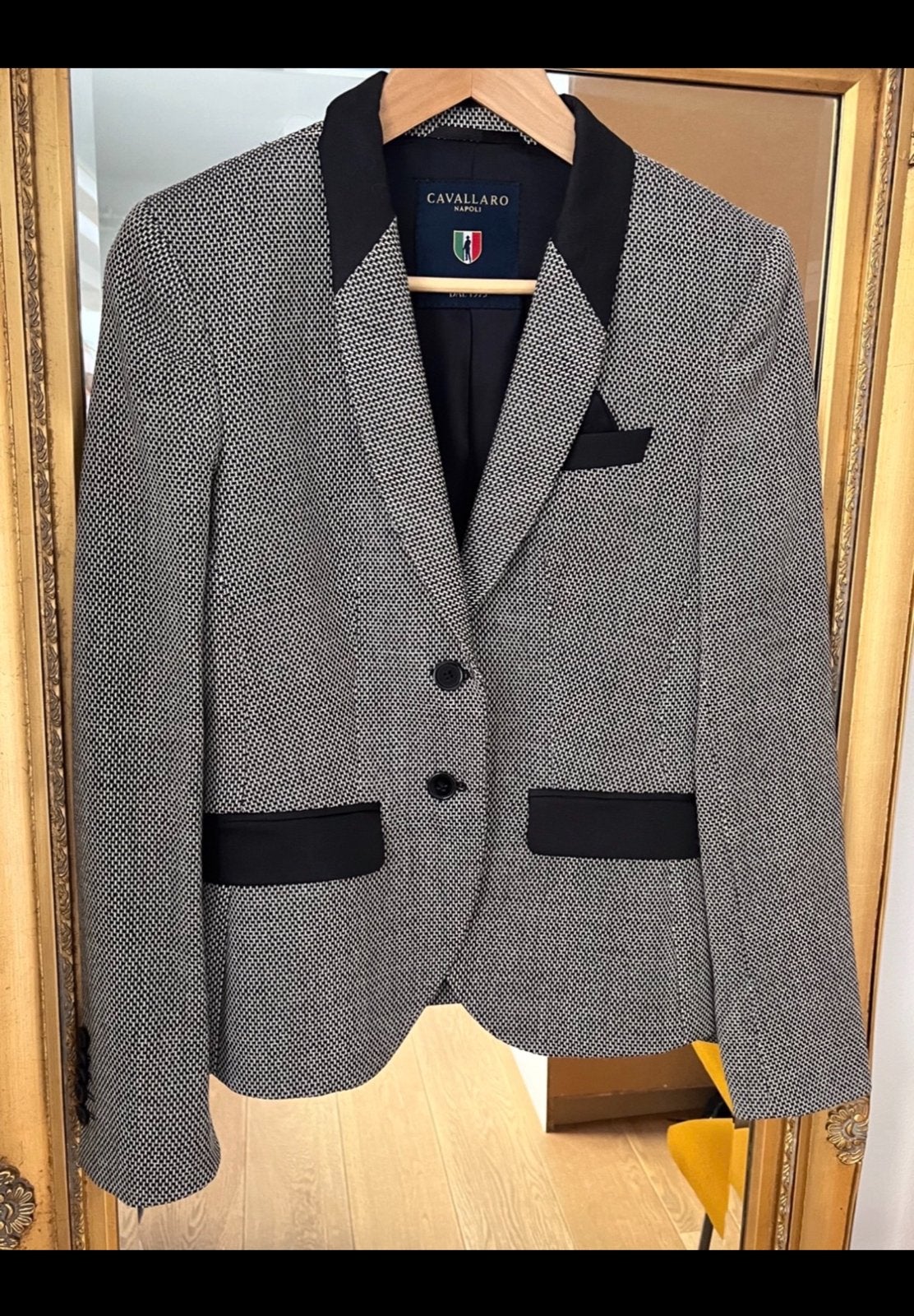 Blazer Cavallaro Napoli, Ophalen, Zwart, Nieuw, Jasje