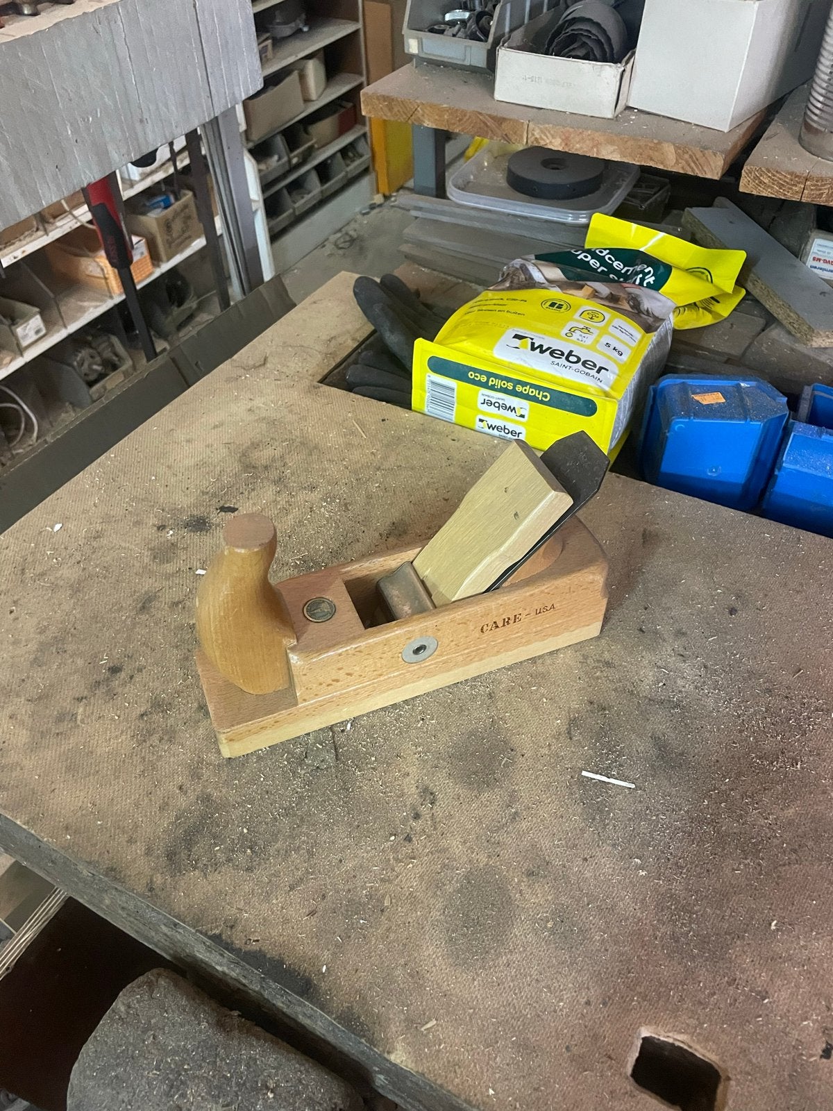 Ulmia schaaf - Houten handschaaf voor houtbewerking, Ophalen, Gebruikt, Overige typen, Overige merken