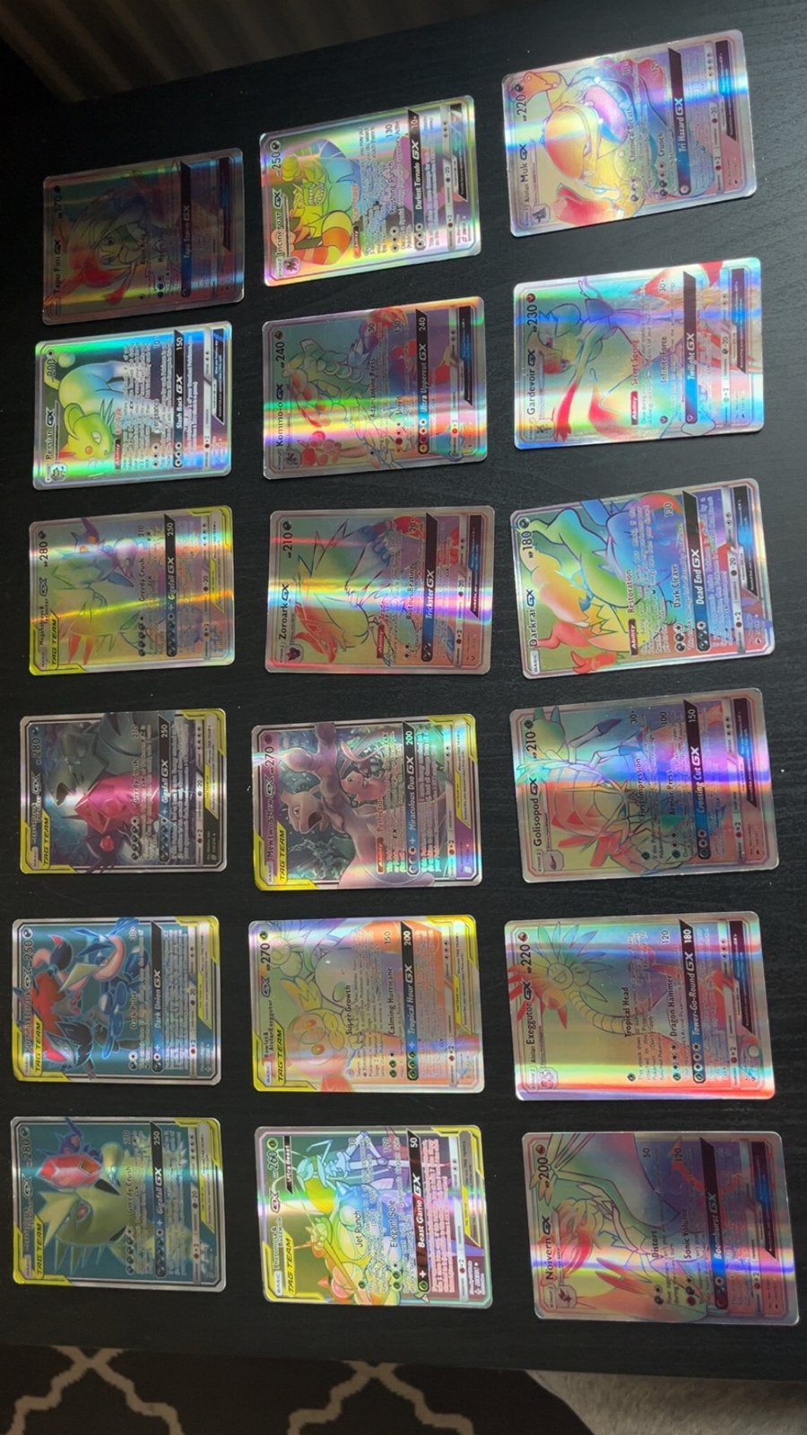 Pokémon GX Rainbow Rare Kaarten Collectie (18 stuks), Hobby en Vrije tijd, Verzamelkaartspellen | Pokémon, Ophalen of Verzenden