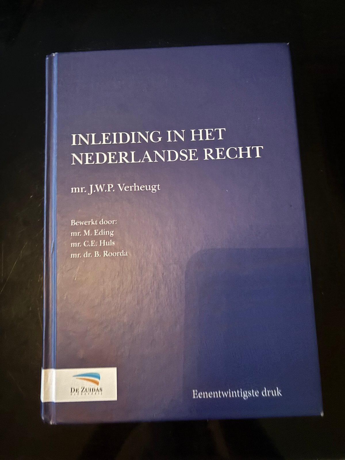 Inleiding in het Nederlandse recht, Ophalen of Verzenden, Alpha, Zo goed als nieuw, HBO