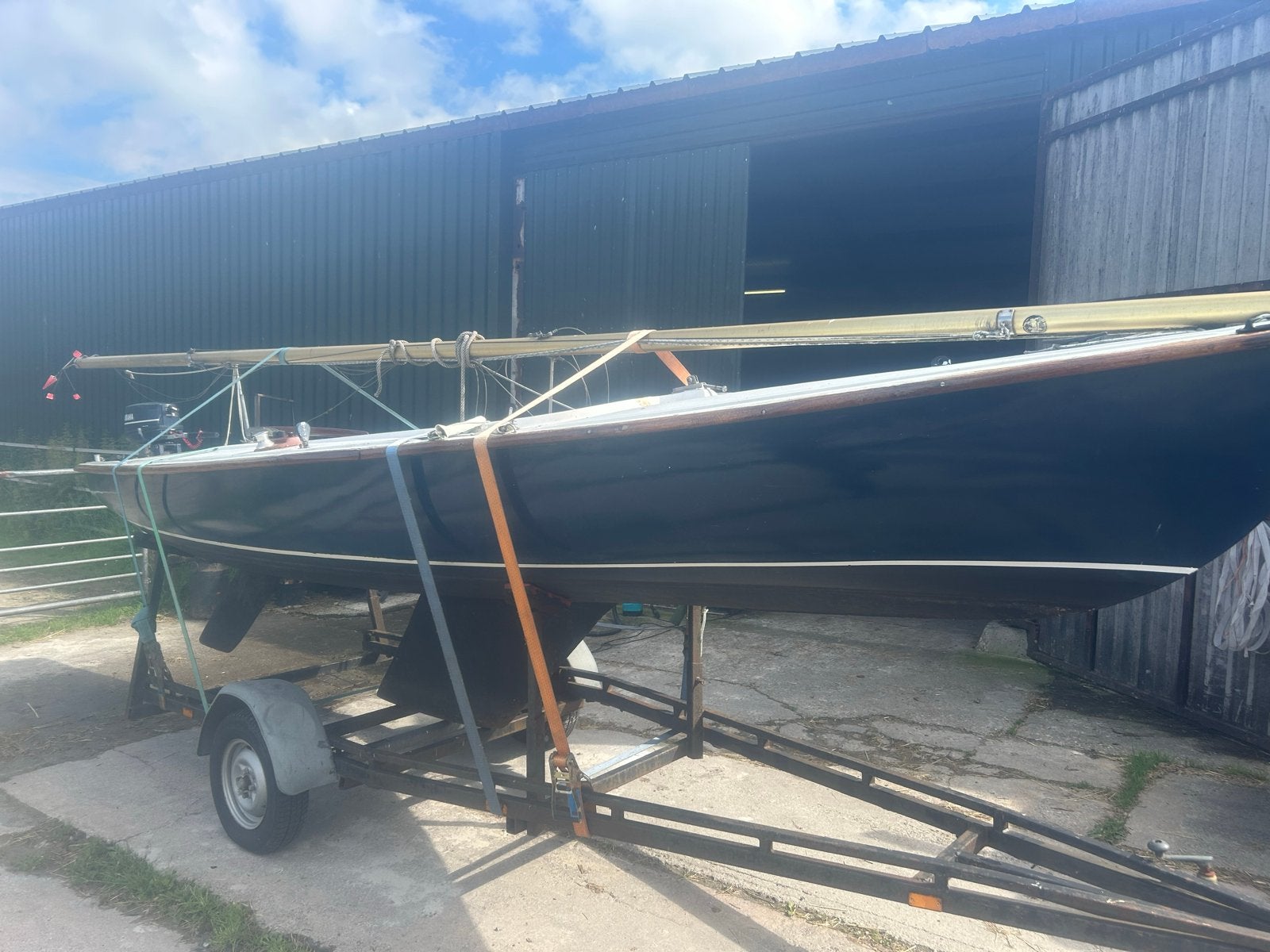 Centaur polyester zeilboot - Direct vaarklaar!, Ophalen, Overige merken, Gebruikt, Open zeilboot