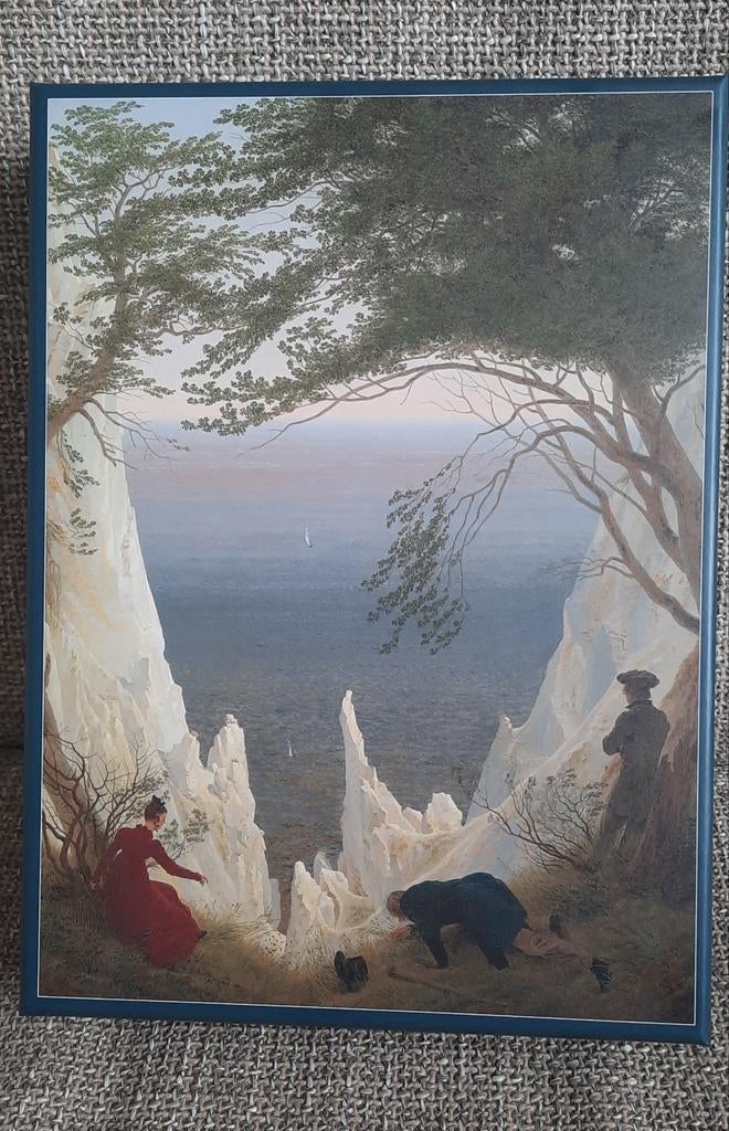 Mooie kunst puzzel 1000 stukjes, Ophalen of Verzenden, 500 t/m 1500 stukjes, Zo goed als nieuw