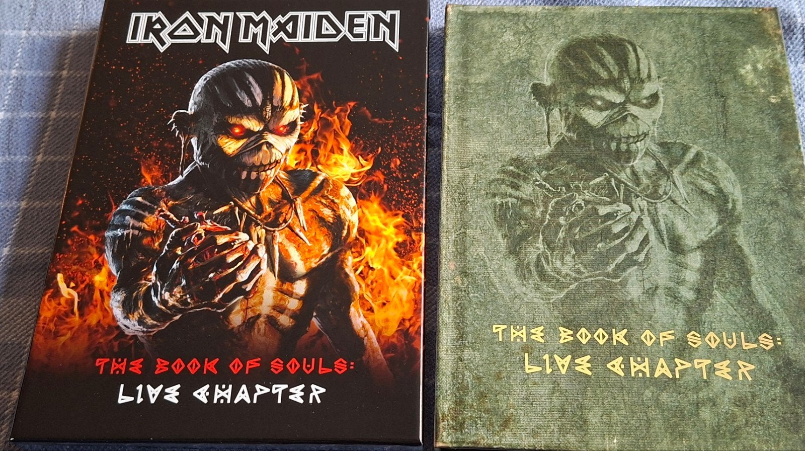 Iron Maiden - The Book of Souls: Live Chapter (2CD), Cd's en Dvd's, Ophalen of Verzenden, Zo goed als nieuw, Live-album, Inclusief boekje