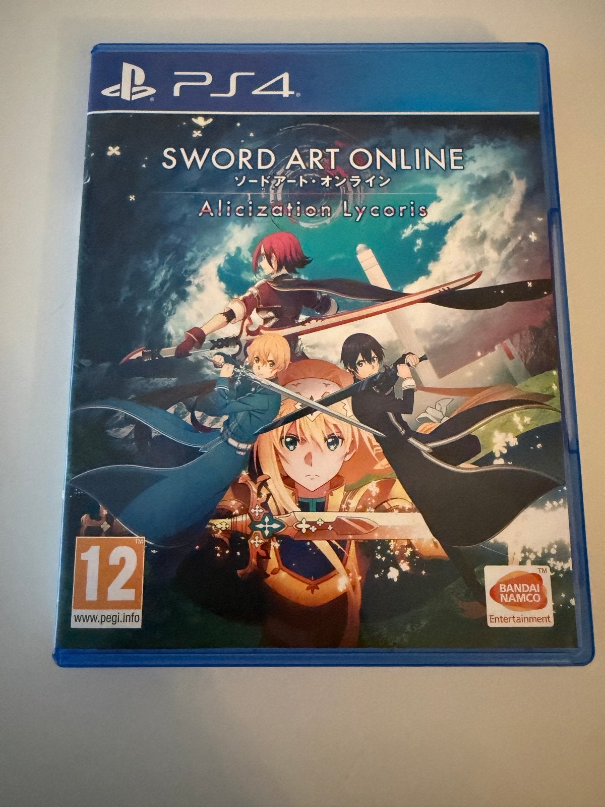Sword Art Online Alicization Lycoris PS4 Game, Online, 1 speler, Ophalen of Verzenden, Zo goed als nieuw