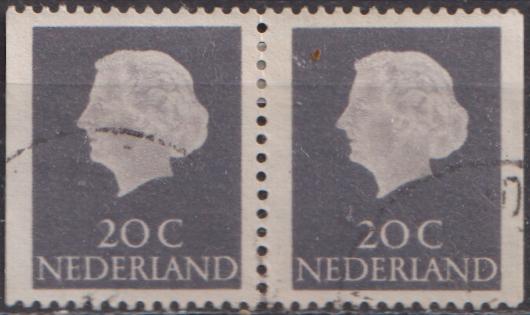 Postzegelboekje kombinatie. C 36 O.  ADV. No.22 B., Postzegels en Munten, Verzenden, Na 1940, Gestempeld