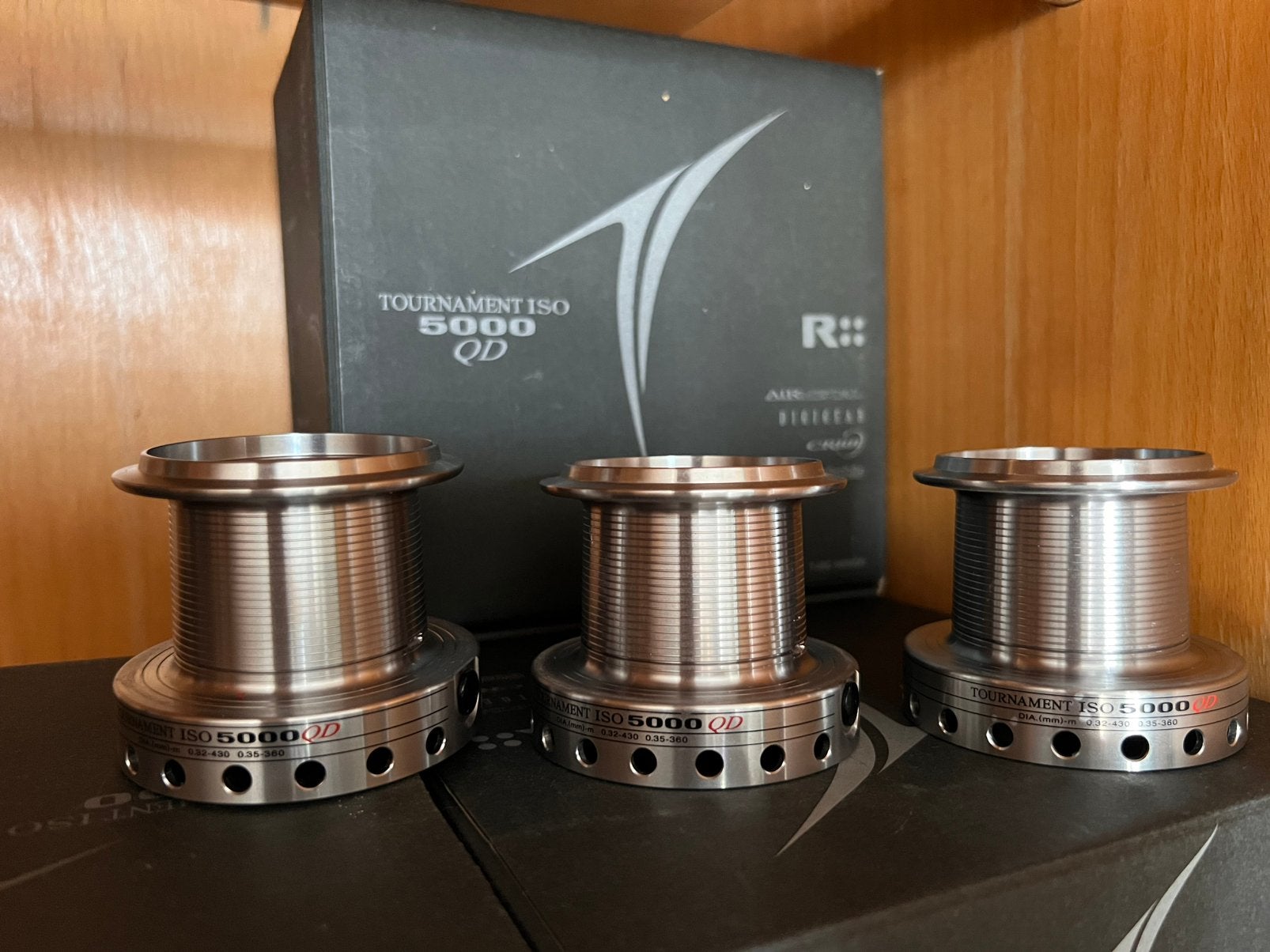 Daiwa iso 5000 QD, Ophalen of Verzenden, Zo goed als nieuw, Molen