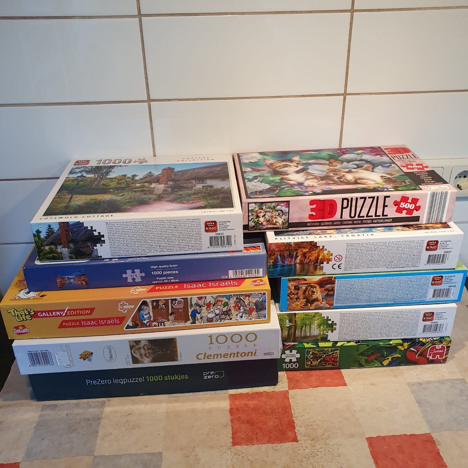 puzzels, Ophalen, Zo goed als nieuw