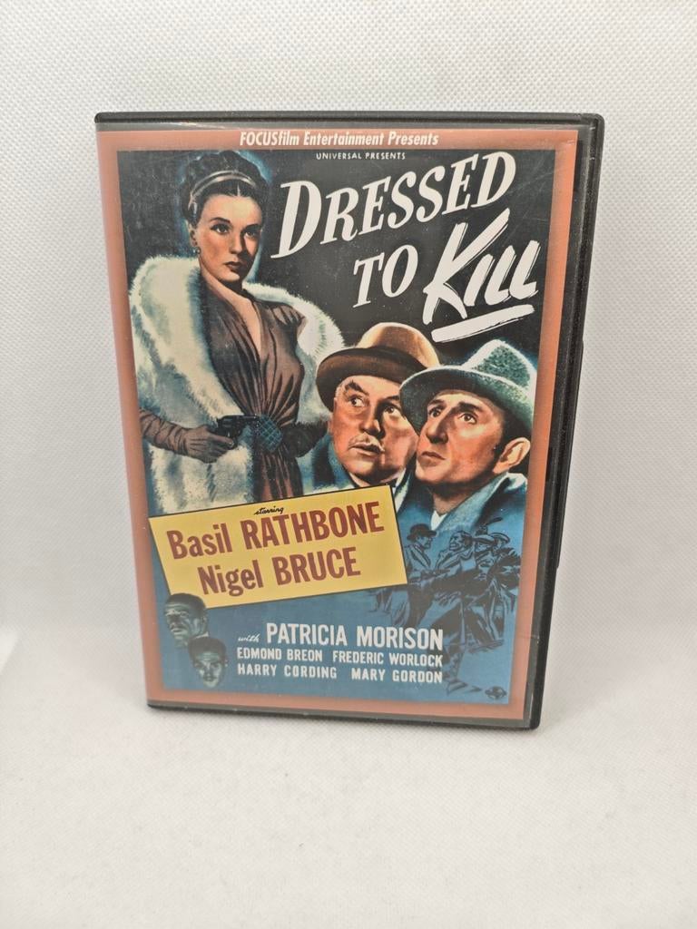 Dressed to kill basil rathbone Nigel Bruce dvd, Ophalen of Verzenden
