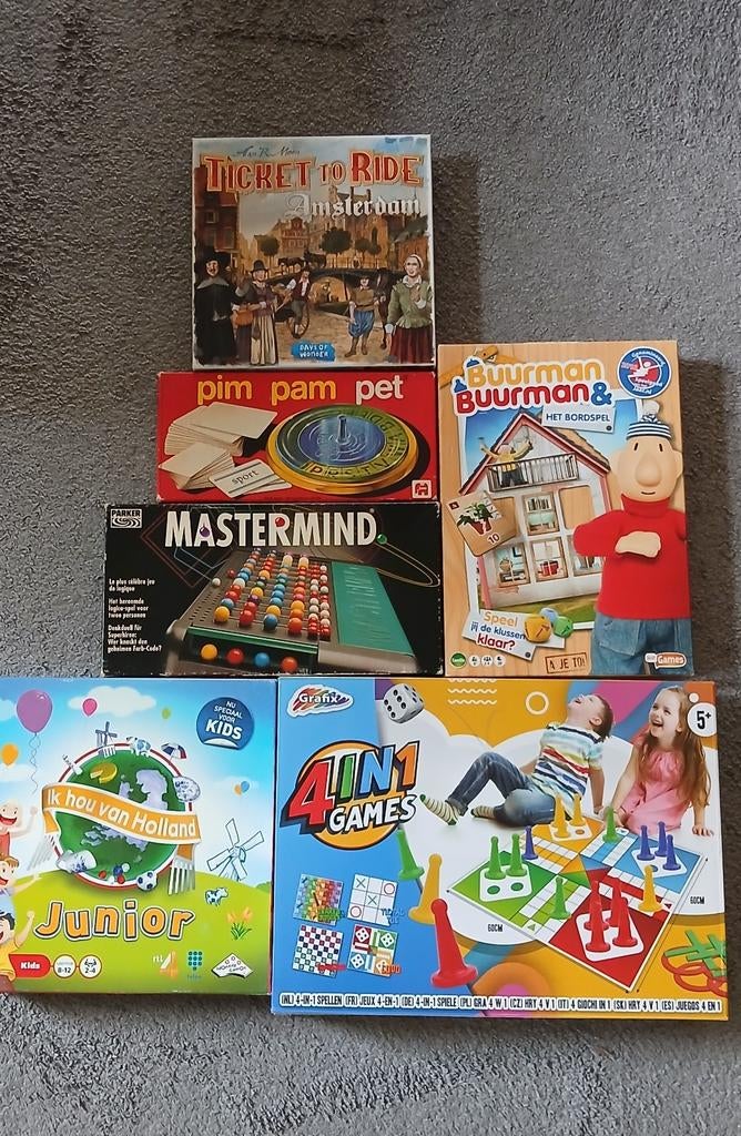 Bordspellen, spelletjes, Ophalen of Verzenden