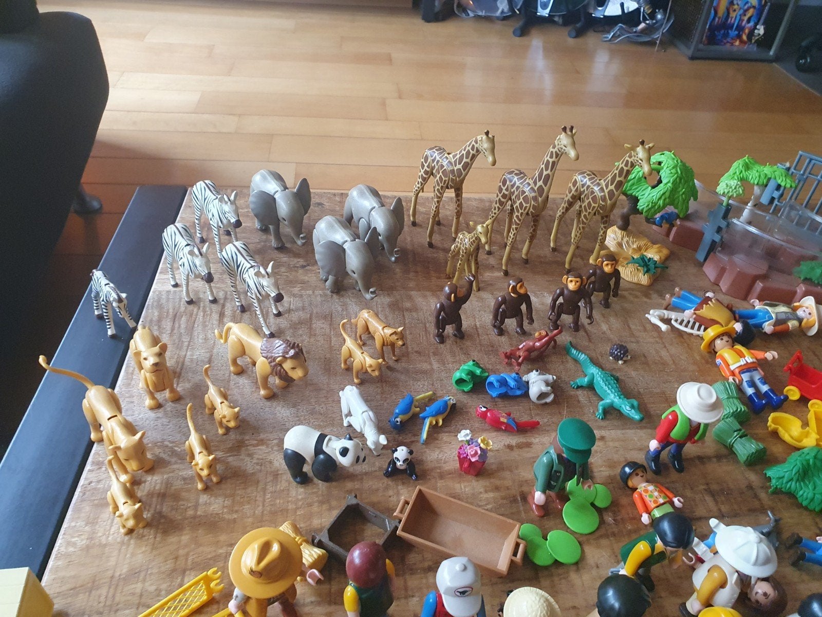 Grote Playmobil Zoo/Dierentuin Collectie met Veel Dieren, Ophalen, Gebruikt, Jongen of Meisje