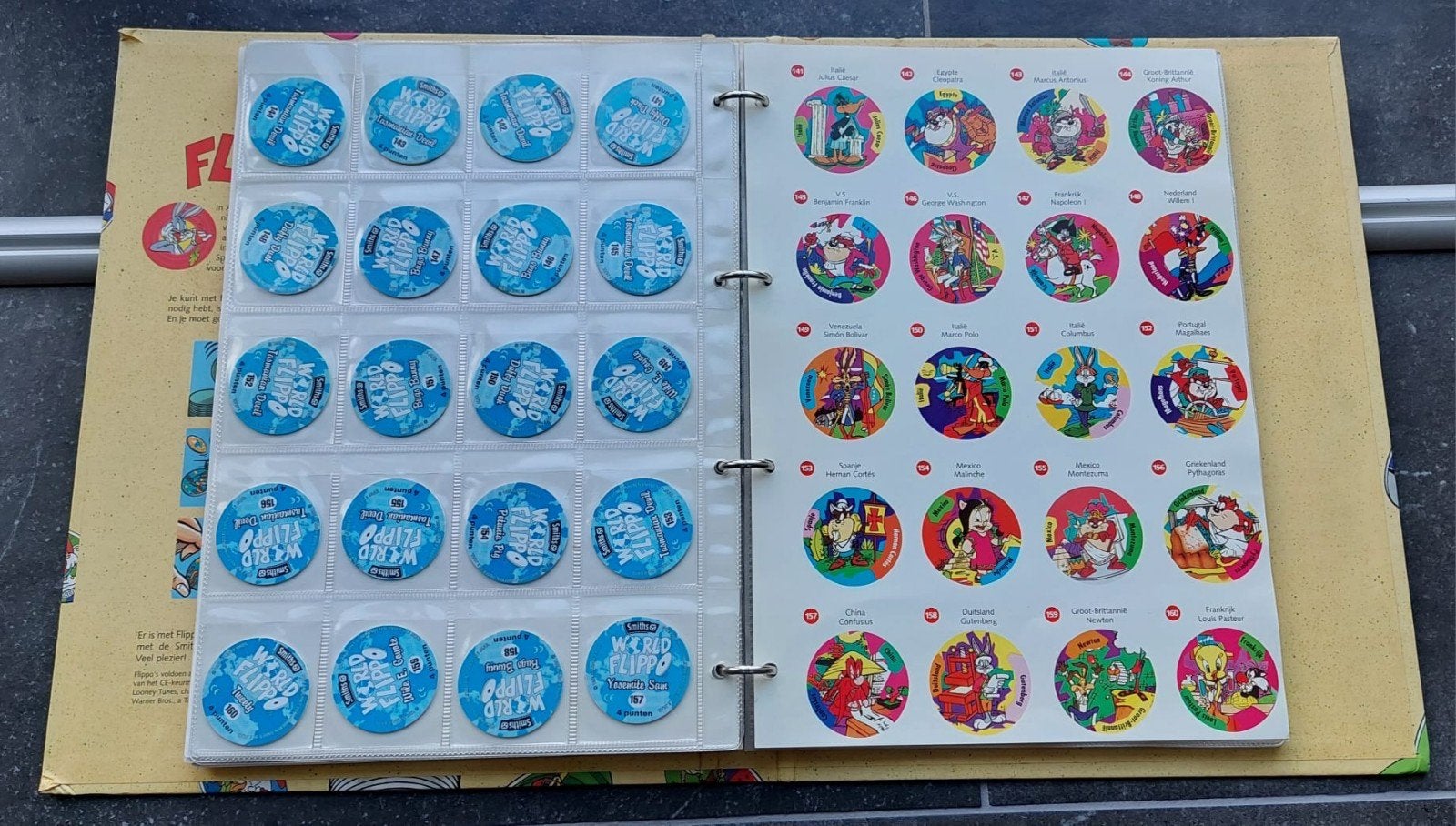 Complete set World flippo's 141-240, Verzamelen, Flippo's, Ophalen of Verzenden, World, Losse flippo's