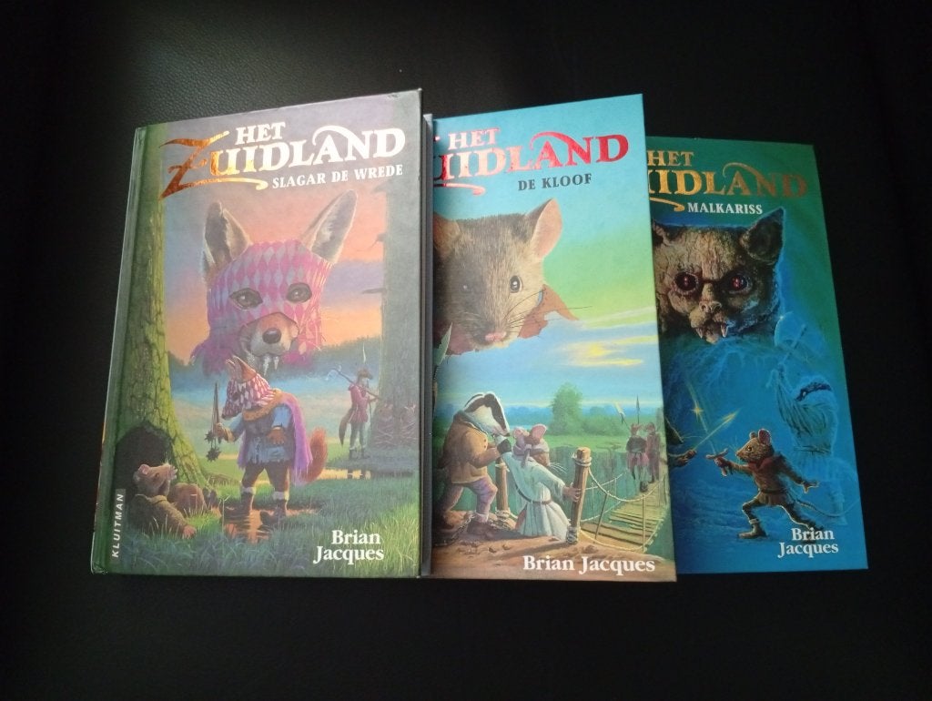 Het Zuidland Trilogie - Brian Jacques, Boeken, Ophalen of Verzenden, Zo goed als nieuw, Brian Jacques